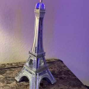 silver Eiffel tower home/room/dorm decor